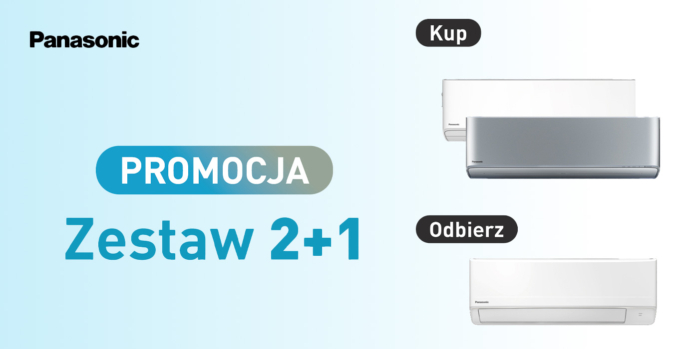 Promocja na zakup klimatyzacji Panasonic!